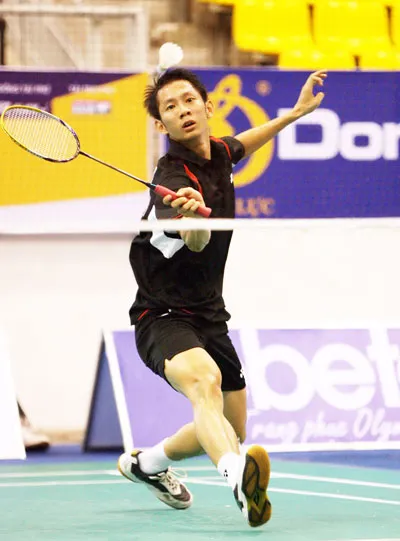 Cơ hội vô địch giải Việt Nam mở rộng rất lớn đối với Nguyễn Tiến Minh. Ảnh: Dũng Phương