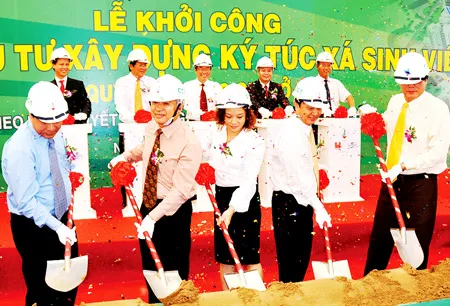 TPHCM: Khởi công xây dựng ký túc xá lớn nhất nước