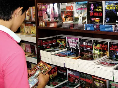Sách kinh dị tràn lan khắp nơi