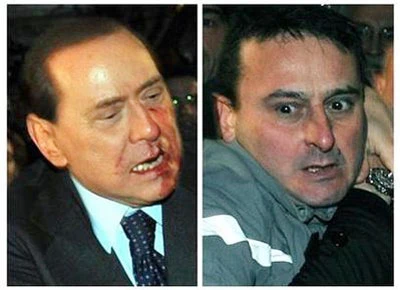 Thủ tướng Italia Silvio Berlusconi bị tấn công