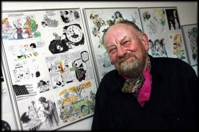 This 2006 photo shows Danish cartoonist Kurt Westergaard posing at his home in Viby, near Aarhus This 2006 photo shows Danish cartoonist Kurt Westergaard posing at his home in Viby, near Aarhus