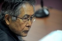 File picture shows Peru's former president (1990-2000) Alberto Fujimori in a courtroom in Lima in September, 2009 (AFP photo)