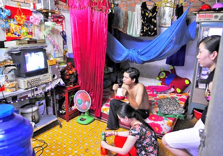A room for rent in Binh Tan District (Photo: SGGP)
