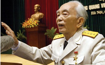 Commander-in-chief General Vo Nguyen Giap Commander-in-chief General Vo Nguyen Giap