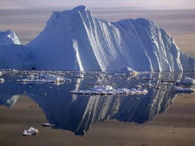 An iceberg carved from a glacier floats in the Jacobshavn fjord in south-west Greenland in this undated handout photograph released on September 20, 2006. An iceberg carved from a glacier floats in the Jacobshavn fjord in south-west Greenland in this undated handout photograph released on September 20, 2006.