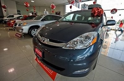 Toyota cars and vans are seen at the Polanco Toyota Dealer in Mexico City on February 9. Toyota cars and vans are seen at the Polanco Toyota Dealer in Mexico City on February 9.
