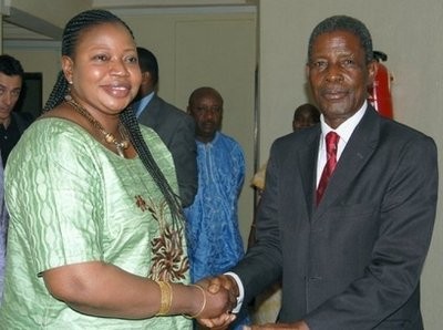 Deputy prosecutor of the International Criminal Court Fatou Bensouda (L) meets Guinean Prime Minister Jean-Mari Dore in Conakry. AFP photo Deputy prosecutor of the International Criminal Court Fatou Bensouda (L) meets Guinean Prime Minister Jean-Mari Dore in Conakry. AFP photo