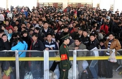Busiest day of the year on China's railway: report ảnh 1 Busiest day of the year on China's railway: report ảnh 1
