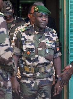 Salou Djibo, leader of the coup that overthrew Niger's president Mamadou Tandja, leaves a meeting at a military compound in Niamey, February 21. Salou Djibo, leader of the coup that overthrew Niger's president Mamadou Tandja, leaves a meeting at a military compound in Niamey, February 21.