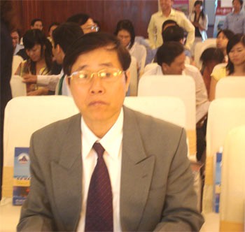 The Vice Director of Danang’s Department of Culture, Sports and Tourism, Tran Quang Thanh at the meeting in Ho Chi Minh City on Thursday (Photo: Truong Son) The Vice Director of Danang’s Department of Culture, Sports and Tourism, Tran Quang Thanh at the meeting in Ho Chi Minh City on Thursday (Photo: Truong Son)