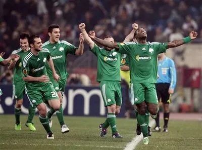 Kết quả lượt về vòng 1/16 Europa League 2009-2010 (rạng sáng 26-2)