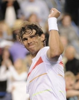 Rafael Nadal, playing his first match since retiring injured from the Australian Open, launched his Indian Wells title defence Saturday with a straight-set win over Rainer Schuettler. AFP photo Rafael Nadal, playing his first match since retiring injured from the Australian Open, launched his Indian Wells title defence Saturday with a straight-set win over Rainer Schuettler. AFP photo