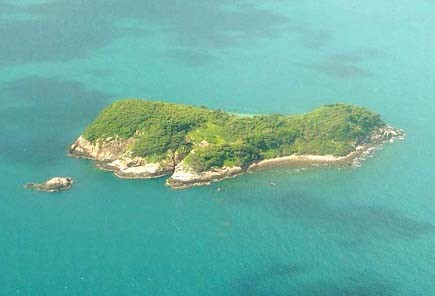 Con Dao Island situated 97 nautical miles north-west of southern Vung Tau City Con Dao Island situated 97 nautical miles north-west of southern Vung Tau City