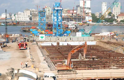 Dìm an toàn đốt hầm đầu tiên ảnh 4 Dìm an toàn đốt hầm đầu tiên ảnh 4