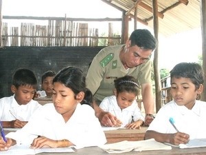 Boosting access to education is a development goal in Vietnam (Photo: Vietnam News Agency) Boosting access to education is a development goal in Vietnam (Photo: Vietnam News Agency)