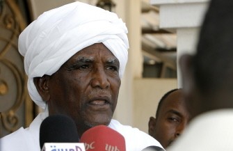 Sudanese electoral commission official Abdullah Ahmed Abdullah briefs the press following a meeting with US Sudan envoy Scott Gration in Khartoum on April 3, 2010. AFP photo Sudanese electoral commission official Abdullah Ahmed Abdullah briefs the press following a meeting with US Sudan envoy Scott Gration in Khartoum on April 3, 2010. AFP photo