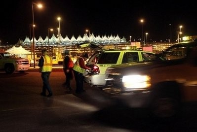 Airport staff are seen outside the main terminal of Denver International Airport in Denver, Colorado. AFP photo Airport staff are seen outside the main terminal of Denver International Airport in Denver, Colorado. AFP photo