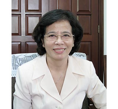 Huynh Thi Nhan, steering chief of the program, said the campaign aims to prop up the country economy (Photo: SGGP) Huynh Thi Nhan, steering chief of the program, said the campaign aims to prop up the country economy (Photo: SGGP)