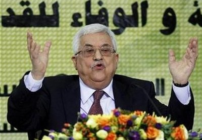 Palestinian President Mahmoud Abbas speaks during a meeting of the Fatah Revolutionary Council in the West Bank city of Ramallah April 24, 2010. Palestinian President Mahmoud Abbas speaks during a meeting of the Fatah Revolutionary Council in the West Bank city of Ramallah April 24, 2010.