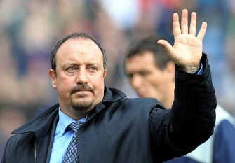 Liverpool 's Spanish manager Rafael Benitez gestures after the English Premier League football match between Burnley and Liverpool on April 25, 2010. AFP PHOTO Liverpool 's Spanish manager Rafael Benitez gestures after the English Premier League football match between Burnley and Liverpool on April 25, 2010. AFP PHOTO