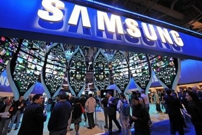 A booth of electronics giant Samsung at a consumer fair in Las Vegas, Nevada, USA (AFP file) A booth of electronics giant Samsung at a consumer fair in Las Vegas, Nevada, USA (AFP file)