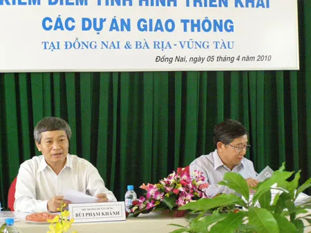 Hội nghị kiểm điểm tình hình triển khai các dự án giao thông tại Đồng Nai và Bà Rịa - Vũng Tàu