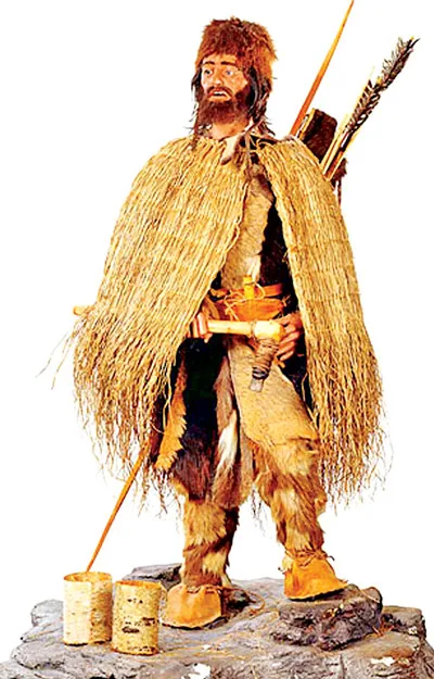 Hình ảnh tái tạo của Iceman. (Ảnh: ARCHAEOLOGIEMUSEUM.IT) Hình ảnh tái tạo của Iceman. (Ảnh: ARCHAEOLOGIEMUSEUM.IT)
