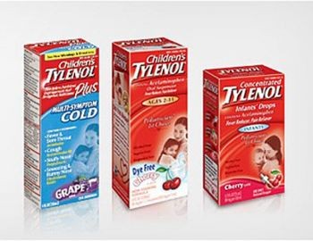 Three of the Children's Tylenol products that are being recalled in the 2010 Tylenol and liquid related product recall. Three of the Children's Tylenol products that are being recalled in the 2010 Tylenol and liquid related product recall.