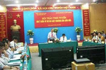 A view of the online national conference held May 14 to get feedbacks about the amendments to the Mineral Law (Photo: VnEconomy) A view of the online national conference held May 14 to get feedbacks about the amendments to the Mineral Law (Photo: VnEconomy)
