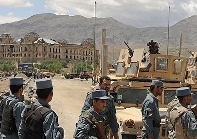 Afghan and foreign troops block a road at the site of a suicide attack in Kabul. A suicide car bomber attacked a NATO convoy in Kabul on Tuesday killing 18 people, including five US soldiers, a Canadian soldier and 12 civilians in the deadliest strike on the capital in over a year Afghan and foreign troops block a road at the site of a suicide attack in Kabul. A suicide car bomber attacked a NATO convoy in Kabul on Tuesday killing 18 people, including five US soldiers, a Canadian soldier and 12 civilians in the deadliest strike on the capital in over a year