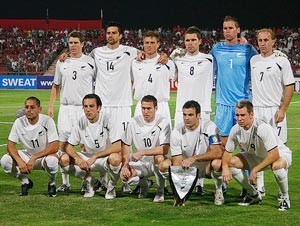 The New Zealand team The New Zealand team