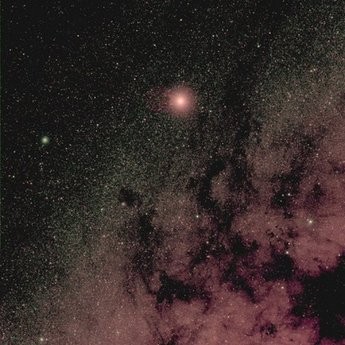 A European Space Agency issued photo, taken aboard the space probe Rosetta, show the planet Mars (top, centre). A European Space Agency issued photo, taken aboard the space probe Rosetta, show the planet Mars (top, centre).