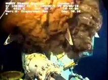 (AFP/BP) This still image from a live BP video feed shows oil gushing from a leaking BP oil well-pipe in the Gulf. (AFP/BP) This still image from a live BP video feed shows oil gushing from a leaking BP oil well-pipe in the Gulf.
