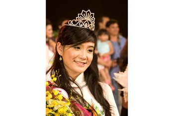Miss Teen 2009, Xuan Mai (Photo: Sggp) Miss Teen 2009, Xuan Mai (Photo: Sggp)