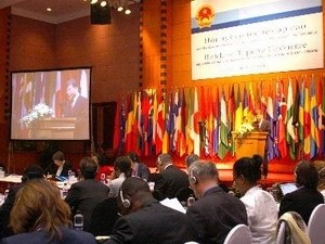 A senior-level international conference on the United Nations’ Delivering as One initiative in Hanoi June 16 (Photo: Vietnam News Agency) A senior-level international conference on the United Nations’ Delivering as One initiative in Hanoi June 16 (Photo: Vietnam News Agency)