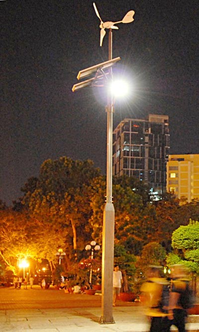 Streetlights to use solar energy in Park 23-9 (Photo: SGGP) Streetlights to use solar energy in Park 23-9 (Photo: SGGP)