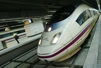 A high-speed train in Barcelona. At least 12 people were killed when a high-speed passenger train slammed into a group of revelers crossing a railway track in northeastern Spain, regional authorities and media said Thursday A high-speed train in Barcelona. At least 12 people were killed when a high-speed passenger train slammed into a group of revelers crossing a railway track in northeastern Spain, regional authorities and media said Thursday