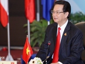 Prime Minister Nguyen Tan Dung speaks at a meeting prior to the G20 summit held in Toronto on June 26 of Canada time (Photo: VNA) Prime Minister Nguyen Tan Dung speaks at a meeting prior to the G20 summit held in Toronto on June 26 of Canada time (Photo: VNA)