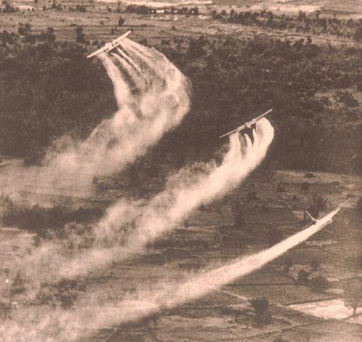 (Files) Agent Orange sprayed by the US military during the Vietnam War (Files) Agent Orange sprayed by the US military during the Vietnam War