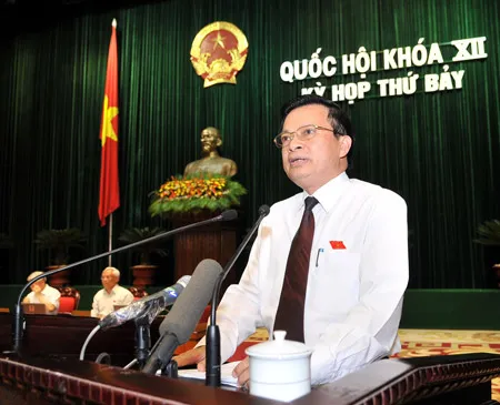 Bộ trưởng Bộ Nội vụ Trần Văn Tuấn. Ảnh: Minh Điền Bộ trưởng Bộ Nội vụ Trần Văn Tuấn. Ảnh: Minh Điền