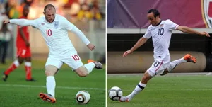 Rooney và Landon Donovan Rooney và Landon Donovan