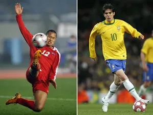 Ngôi sao Kaka của Brazil sẽ dẫn dắt đội nhà vượt qua “ẩn số” CHDCND Triều Tiên của Kim Yong-Jun trong trận ra quân? Ngôi sao Kaka của Brazil sẽ dẫn dắt đội nhà vượt qua “ẩn số” CHDCND Triều Tiên của Kim Yong-Jun trong trận ra quân?