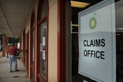 A BP claims center in Houma, Louisiana. New claims against BP from the massive oil spill in the Gulf of Mexico are pouring in more than twice as fast as the British energy giant is paying them out, US officials said. A BP claims center in Houma, Louisiana. New claims against BP from the massive oil spill in the Gulf of Mexico are pouring in more than twice as fast as the British energy giant is paying them out, US officials said.