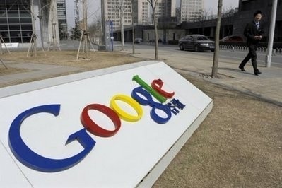 A man walks past the Google company logo outside the Google China headquarters in Beijing in March 2010 A man walks past the Google company logo outside the Google China headquarters in Beijing in March 2010