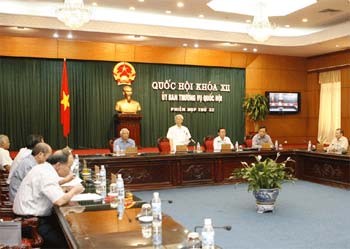 A view of the NA Standing Committee’s meeting in Hanoi on July 21 (Photo: VnEconomy) A view of the NA Standing Committee’s meeting in Hanoi on July 21 (Photo: VnEconomy)