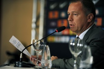Mano Menezes announces the names of the new Brazilian team during a press conference on July 26, 2010, in Rio de Janeiro. AFP Mano Menezes announces the names of the new Brazilian team during a press conference on July 26, 2010, in Rio de Janeiro. AFP