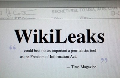 The homepage of the WikiLeaks website is seen on a computer after leaked classified military documents were posted to it July 26, 2010 in Miami, Florida. AFP The homepage of the WikiLeaks website is seen on a computer after leaked classified military documents were posted to it July 26, 2010 in Miami, Florida. AFP