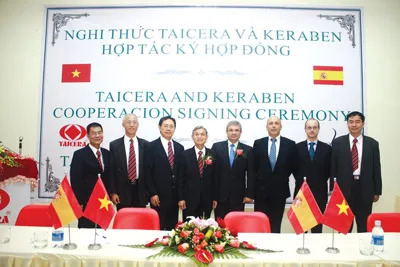 Công ty Taicera & Keraben ký kết hợp đồng hợp tác