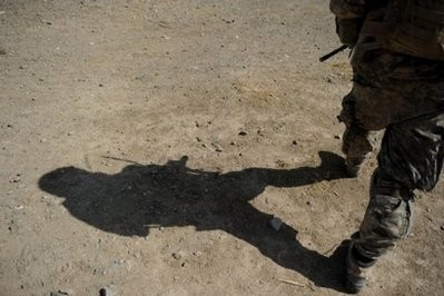 (AFP file) A US soldier patrols with Afghan National Army soldiers in Kandahar province. (AFP file) A US soldier patrols with Afghan National Army soldiers in Kandahar province.