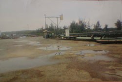 The Thi Vai River has been contaminated by waste water discharged from a Vedan Vietnam plant. (Photo: Dan Tri) The Thi Vai River has been contaminated by waste water discharged from a Vedan Vietnam plant. (Photo: Dan Tri)